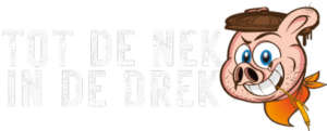 Tot de nek in de drek
